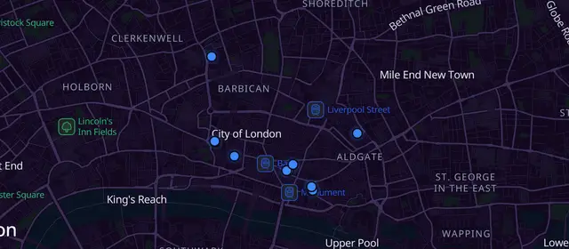 Reuniões de Alcoólicos Anônimos em City of London