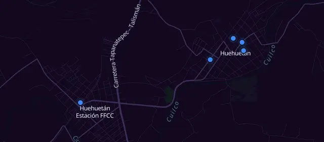 Alcoholics Anonymous meetings in Huehuetán