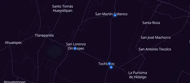 Alcoholics Anonymous meetings in Tochtepec