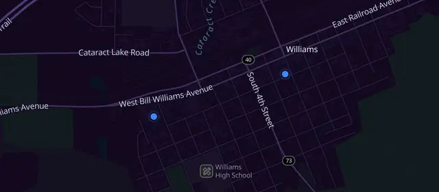 Alcoholics Anonymous meetings in Williams