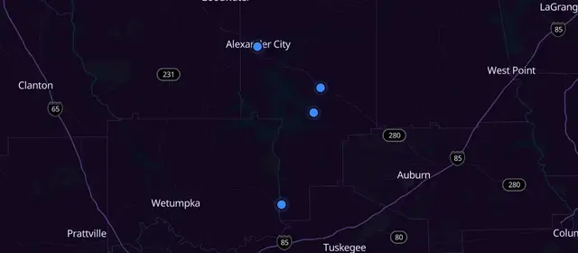 A.A. meetings in Tallapoosa County, Alabama