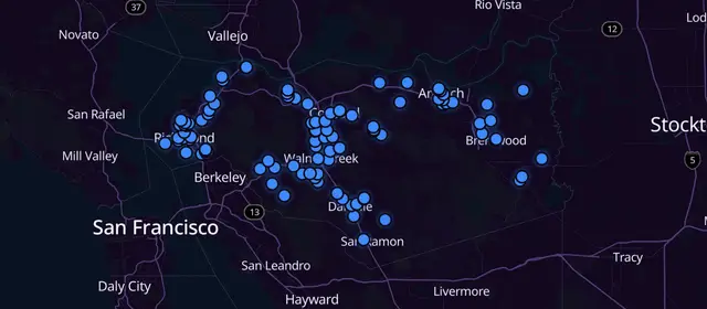 A.A. meetings in Contra Costa County, California