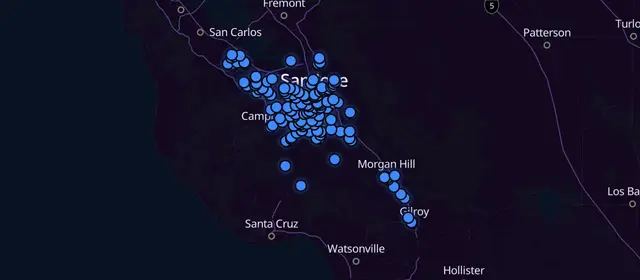A.A. meetings in Santa Clara County, California