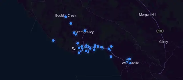 A.A. meetings in Santa Cruz County, California
