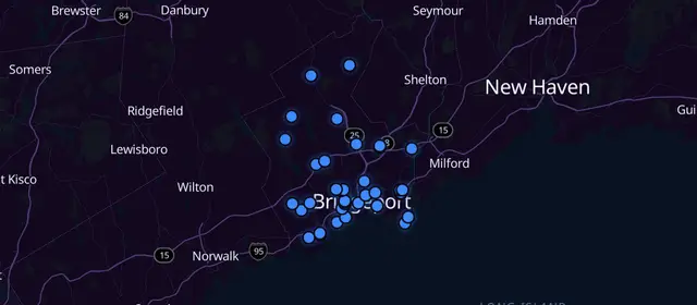 A.A. meetings in Greater Bridgeport Planning Region, Connecticut
