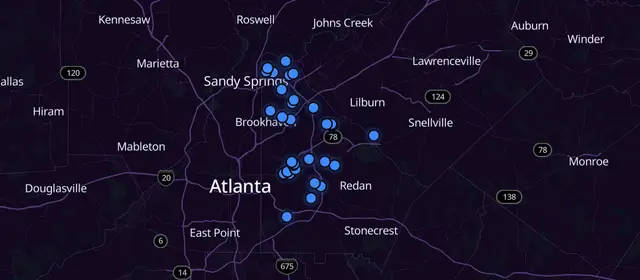 A.A. meetings in DeKalb County, Georgia
