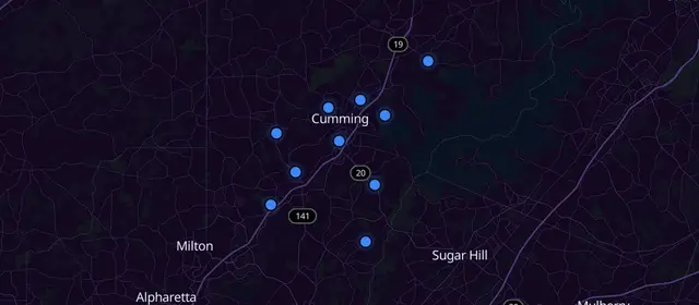 A.A. meetings in Forsyth County, Georgia