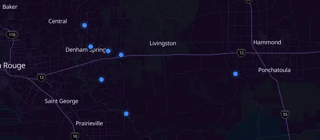 A.A. meetings in Livingston Parish, Louisiana