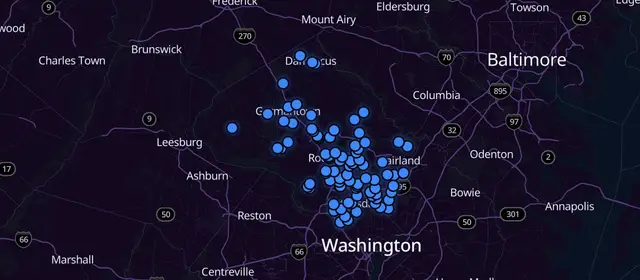 A.A. meetings in Montgomery County, Maryland