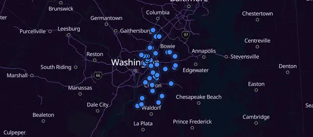 A.A. meetings in Prince George's County, Maryland