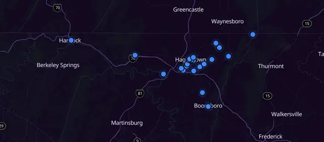 A.A. meetings in Washington County, Maryland