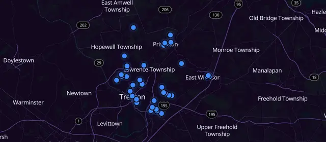 A.A. meetings in Mercer County, New Jersey