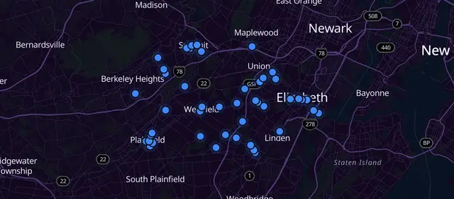 A.A. meetings in Union County, New Jersey