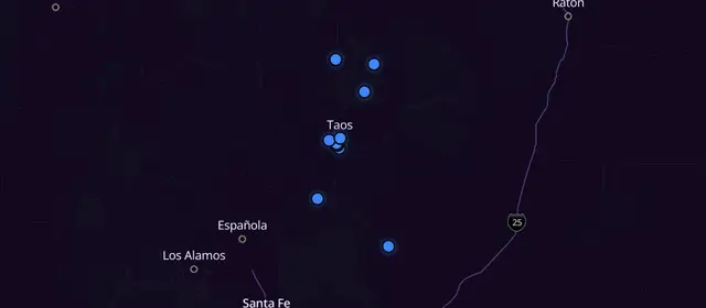 A.A. meetings in Taos County, New Mexico