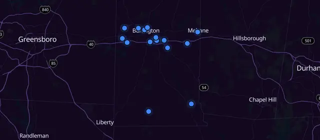 A.A. meetings in Alamance County, North Carolina
