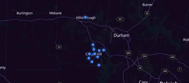 A.A. meetings in Orange County, North Carolina