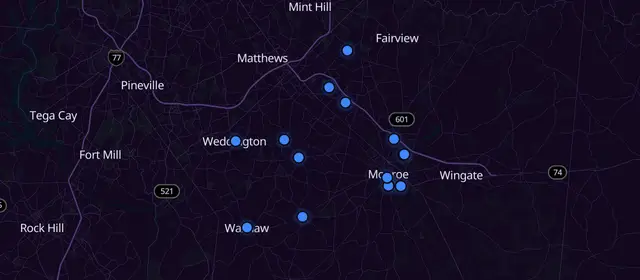 A.A. meetings in Union County, North Carolina