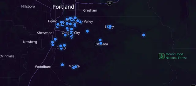 A.A. meetings in Clackamas County, Oregon