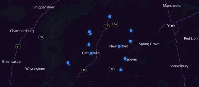 A.A. meetings in Adams County, Pennsylvania