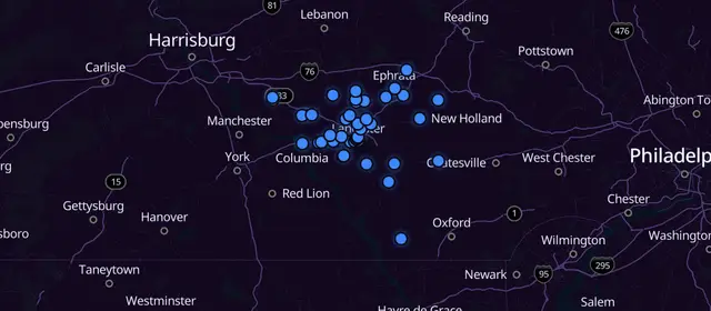 A.A. meetings in Lancaster County, Pennsylvania
