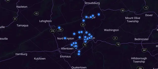 A.A. meetings in Northampton County, Pennsylvania