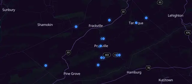 A.A. meetings in Schuylkill County, Pennsylvania