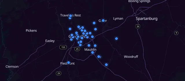 A.A. meetings in Greenville County, South Carolina