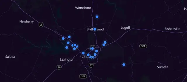 A.A. meetings in Richland County, South Carolina
