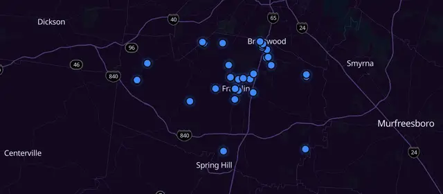 A.A. meetings in Williamson County, Tennessee