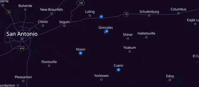 A.A. meetings in Gonzales County, Texas