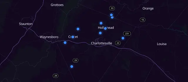 A.A. meetings in Albemarle County, Virginia