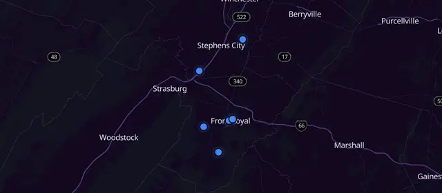 A.A. meetings in Frederick County, Virginia