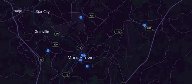 A.A. meetings in Monongalia County, West Virginia