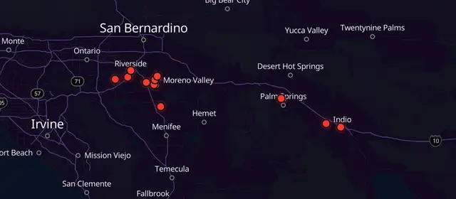 C.A. meetings in Riverside County, California