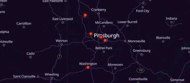 C.A. meetings in Allegheny County, Pennsylvania