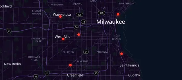 C.A. meetings in Milwaukee County, Wisconsin