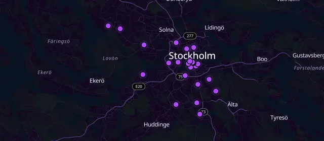 Stockholm में नारकोटिक्स एनॉनिमस की मीटिंग्स