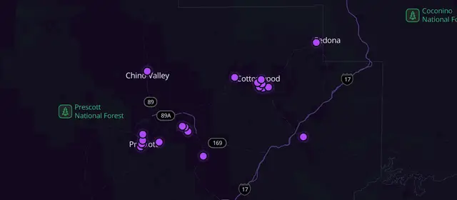 N.A. meetings in Yavapai County, Arizona