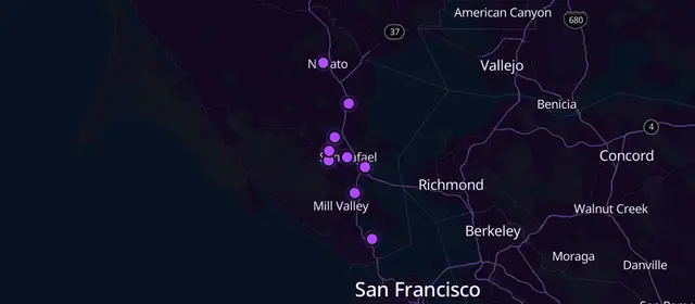 N.A. meetings in Marin County, California
