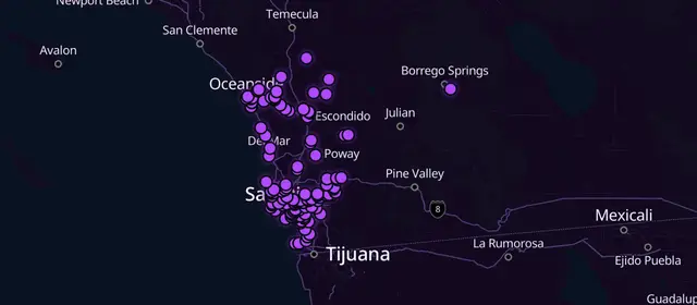 N.A. meetings in San Diego County, California