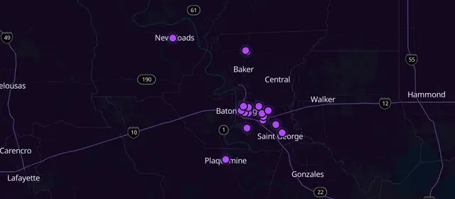 N.A. meetings in East Baton Rouge Parish, Louisiana