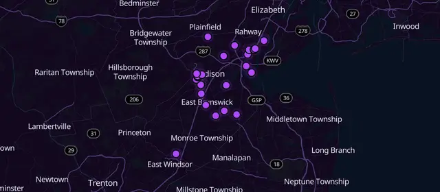 N.A. meetings in Middlesex County, New Jersey