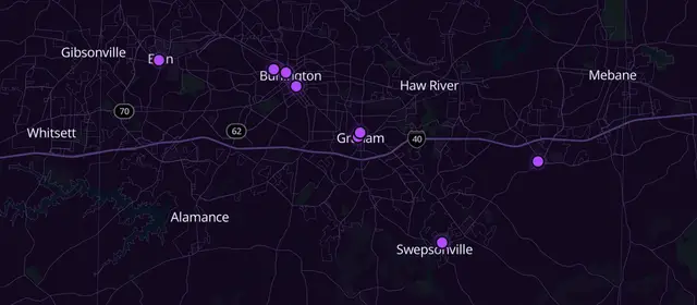 N.A. meetings in Alamance County, North Carolina