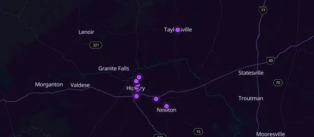 N.A. meetings in Catawba County, North Carolina