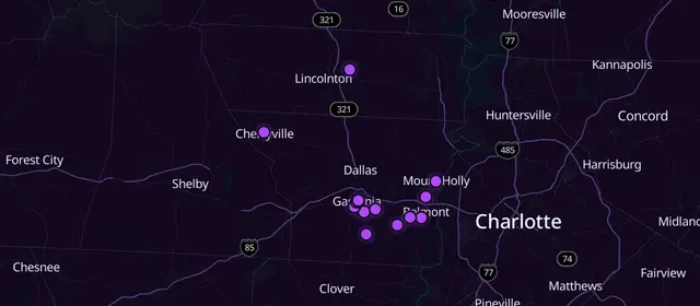 N.A. meetings in Gaston County, North Carolina