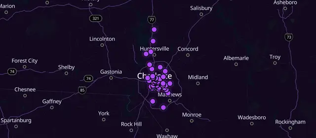 N.A. meetings in Mecklenburg County, North Carolina