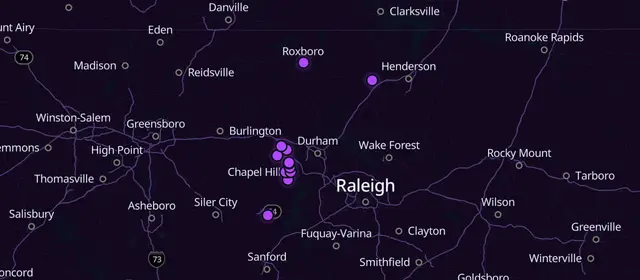 N.A. meetings in Orange County, North Carolina