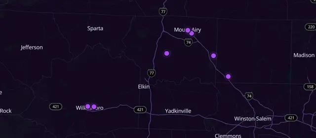 N.A. meetings in Surry County, North Carolina