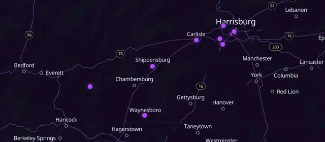 N.A. meetings in Cumberland County, Pennsylvania