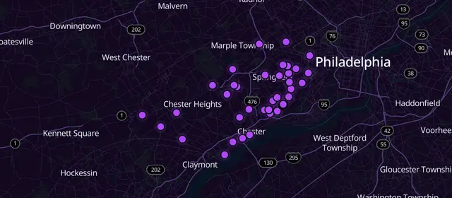 N.A. meetings in Delaware County, Pennsylvania